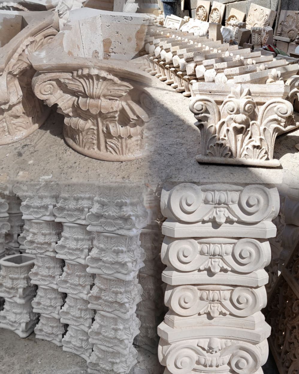 سنگ نمارومی و نماکلاسیک و معرق سنگ